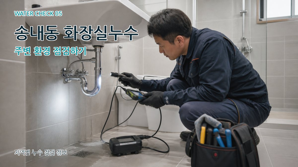 송내동 누수공사 누수탐지 이미지
