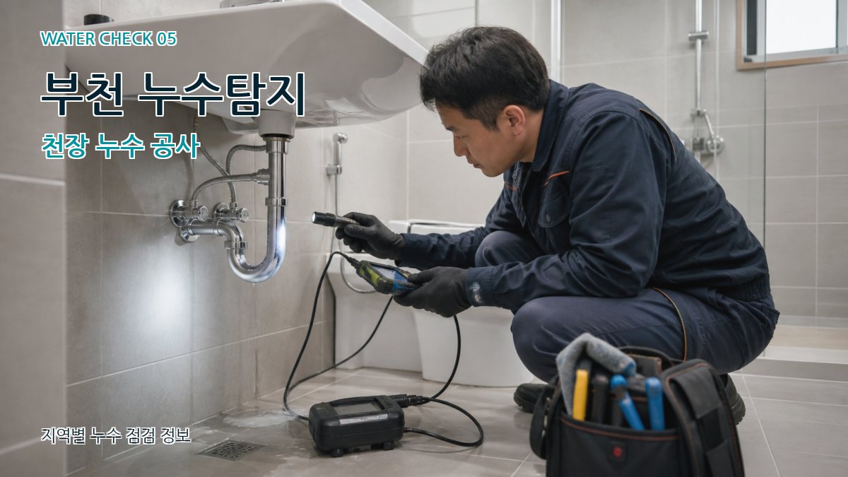소사구 누수공사 누수탐지 이미지
