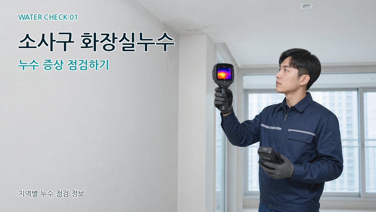 소사구 아파트누수 누수탐지 이미지