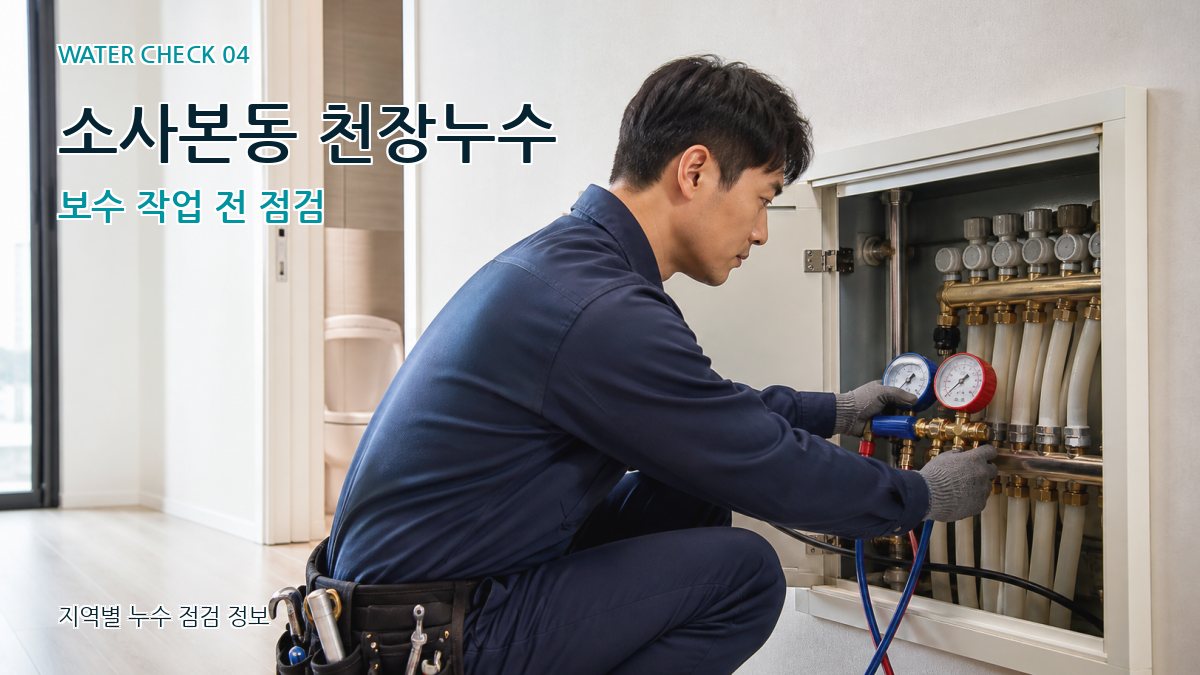소사본동 누수탐지 누수탐지 이미지