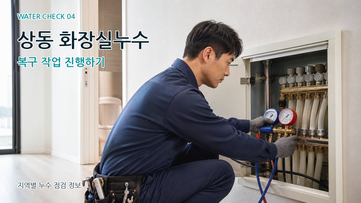 상동 누수탐지 누수탐지 이미지