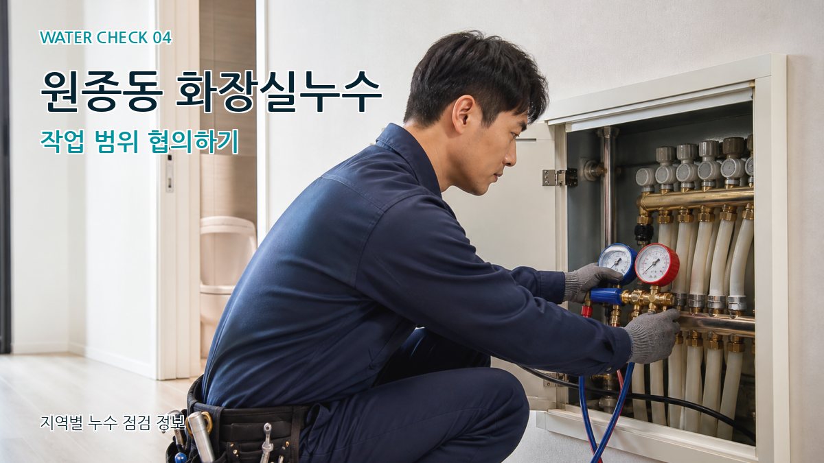원종동 누수탐지 누수탐지 이미지