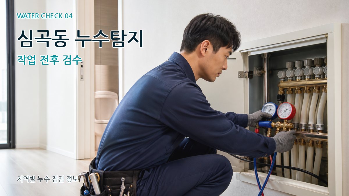 심곡동 누수탐지 누수탐지 이미지