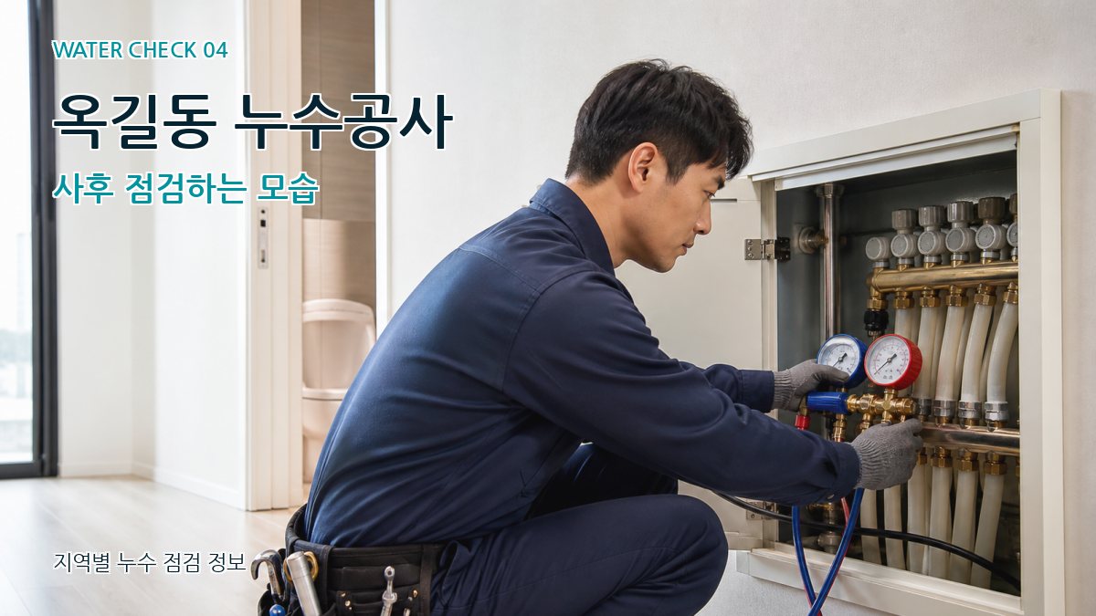 옥길동 누수탐지 누수탐지 이미지