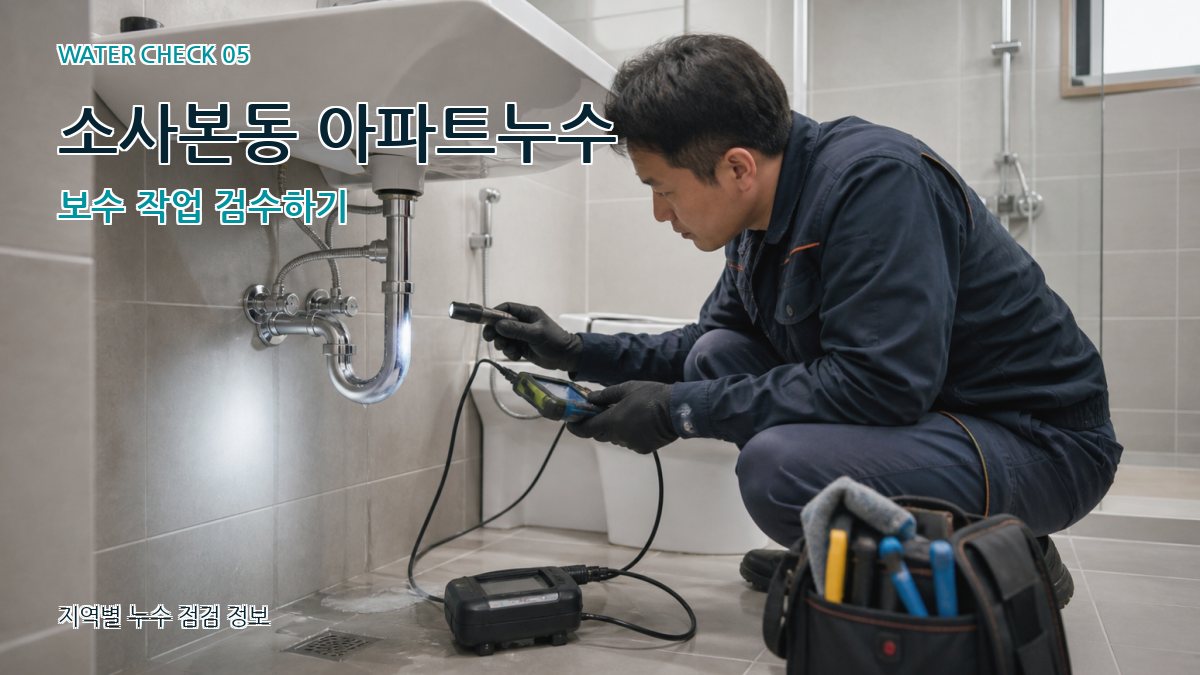 소사본동 누수공사 누수탐지 이미지