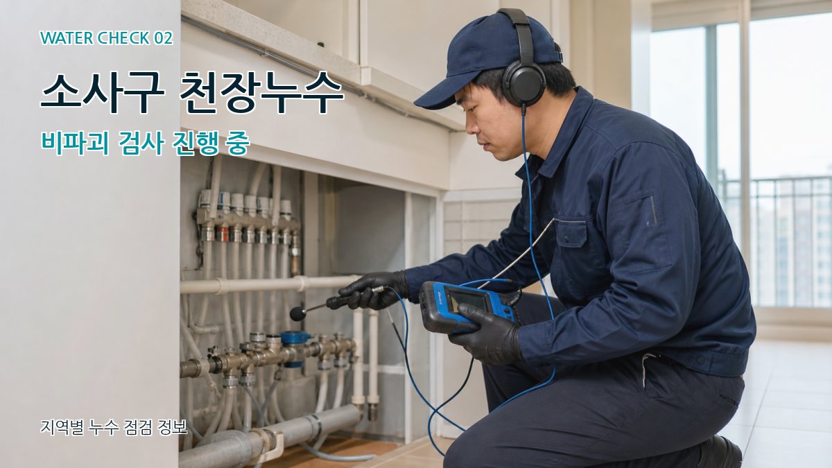 소사구 화장실누수 누수탐지 이미지