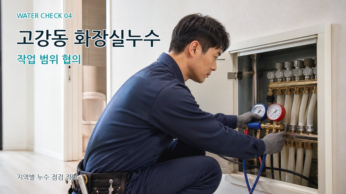 고강동 누수탐지 누수탐지 이미지