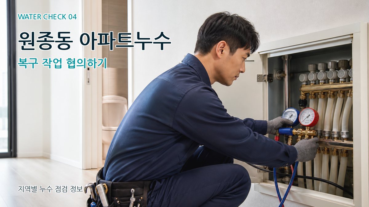 원종동 누수탐지 누수탐지 이미지